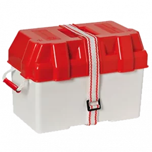 Caja estanca de batería