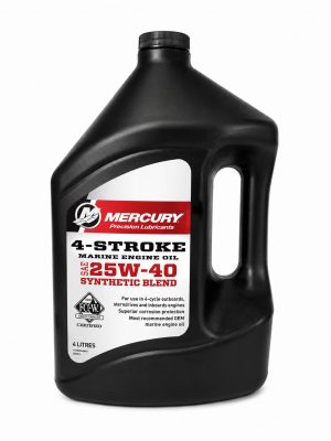 MERCURY 4-STROKE 25W-40 SYNTHETIC BLEND 4L