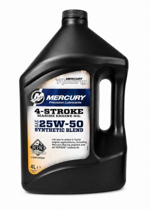 MERCURY 4-STROKE 25W-50 SYNTHETIC BLEND 4L
